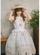 Miss Point Goose's Flower Basket Blouse(Reservation/Full Payment Without Shipping)